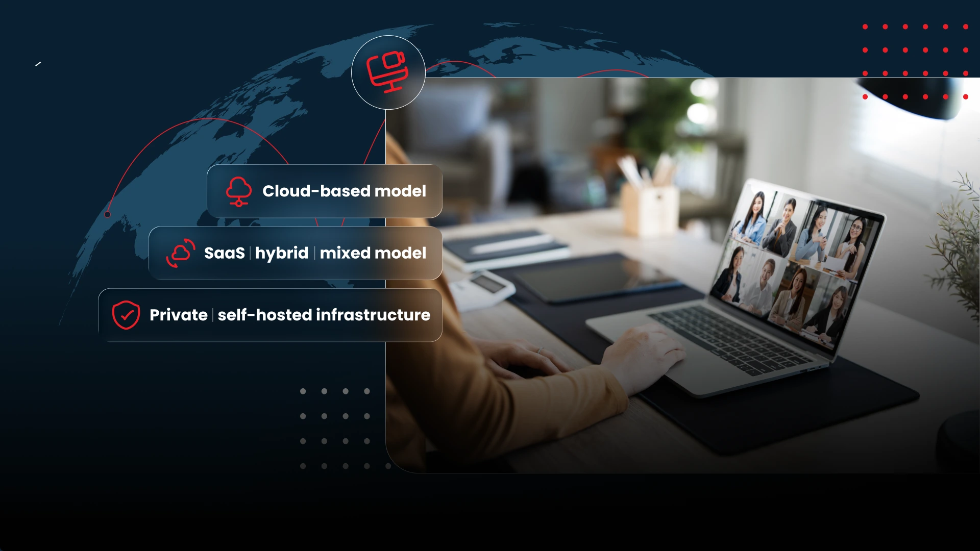 this image depicts Choosing the Right Video Infrastructure for Your Business