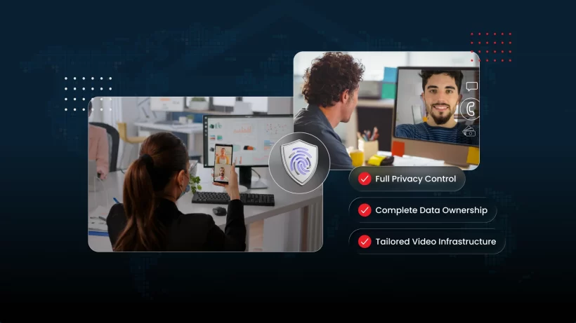 this image depicts The Rise of Self-Hosted Video Platforms in a Privacy-First World