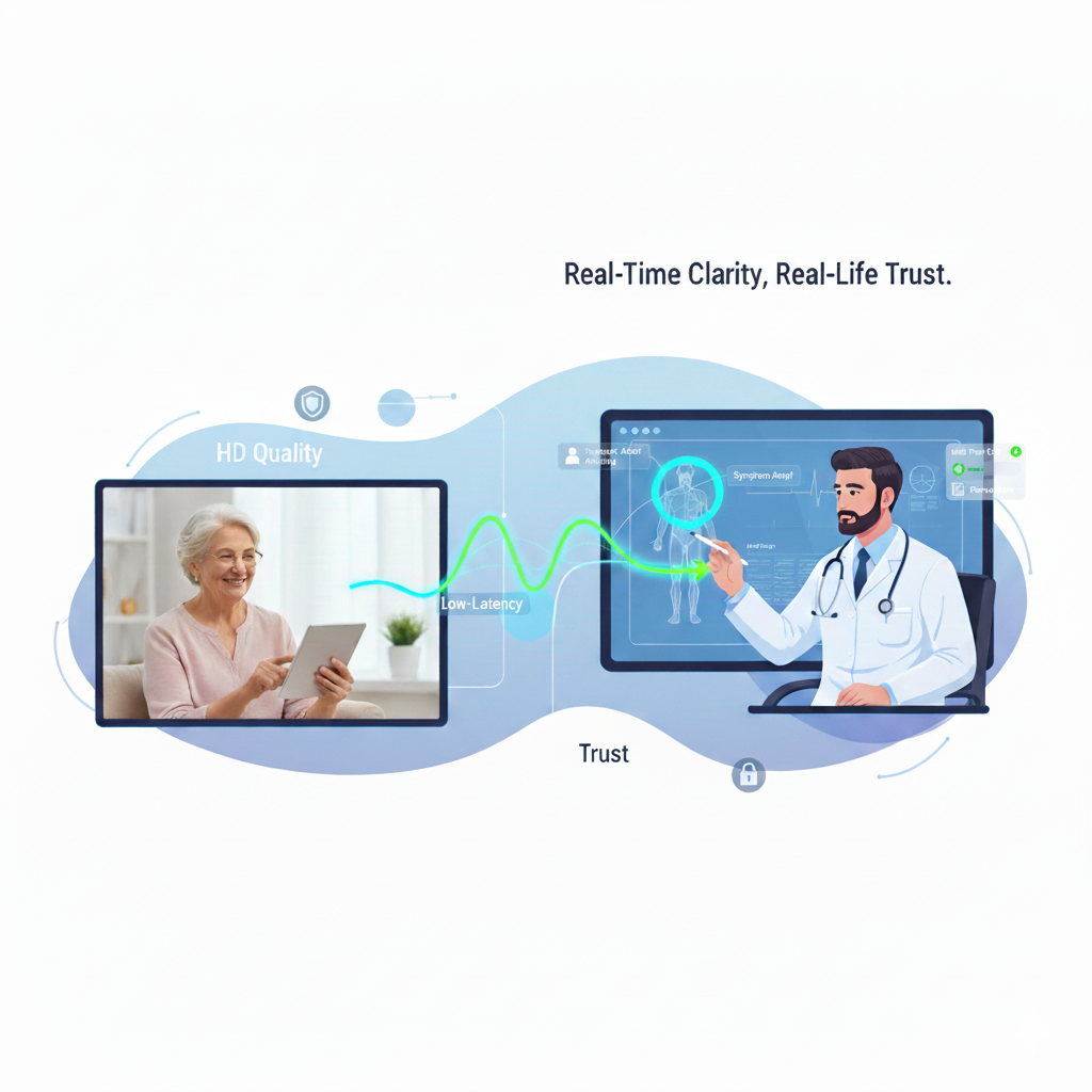 This image depicts Strengthen Real-Time Patient Interaction