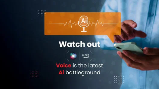 This Image Depicts Voice Is the Latest AI Battleground