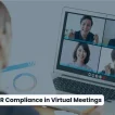 This Image Depicts HIPAA & GDPR Compliance Video Conferencing Solutions