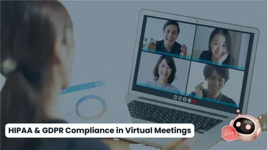 This Image Depicts HIPAA & GDPR Compliance Video Conferencing Solutions